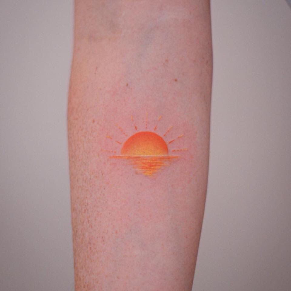 Sunset Tattoo 128