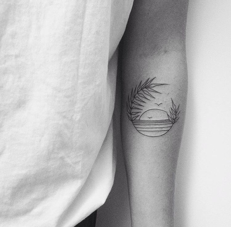 Sunset Tattoo 14