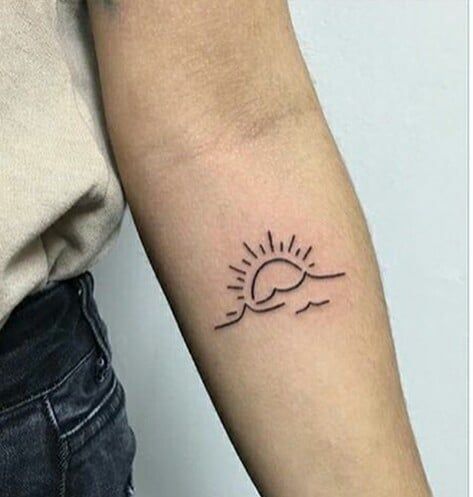 Sunset Tattoo 60