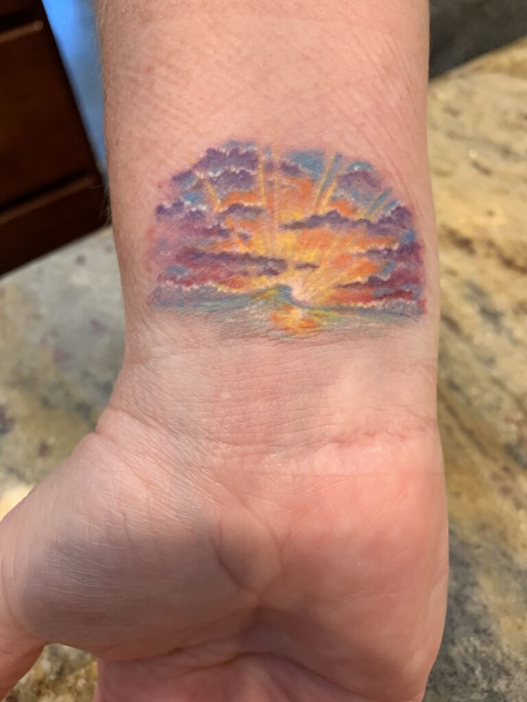 Sunset Tattoo 61