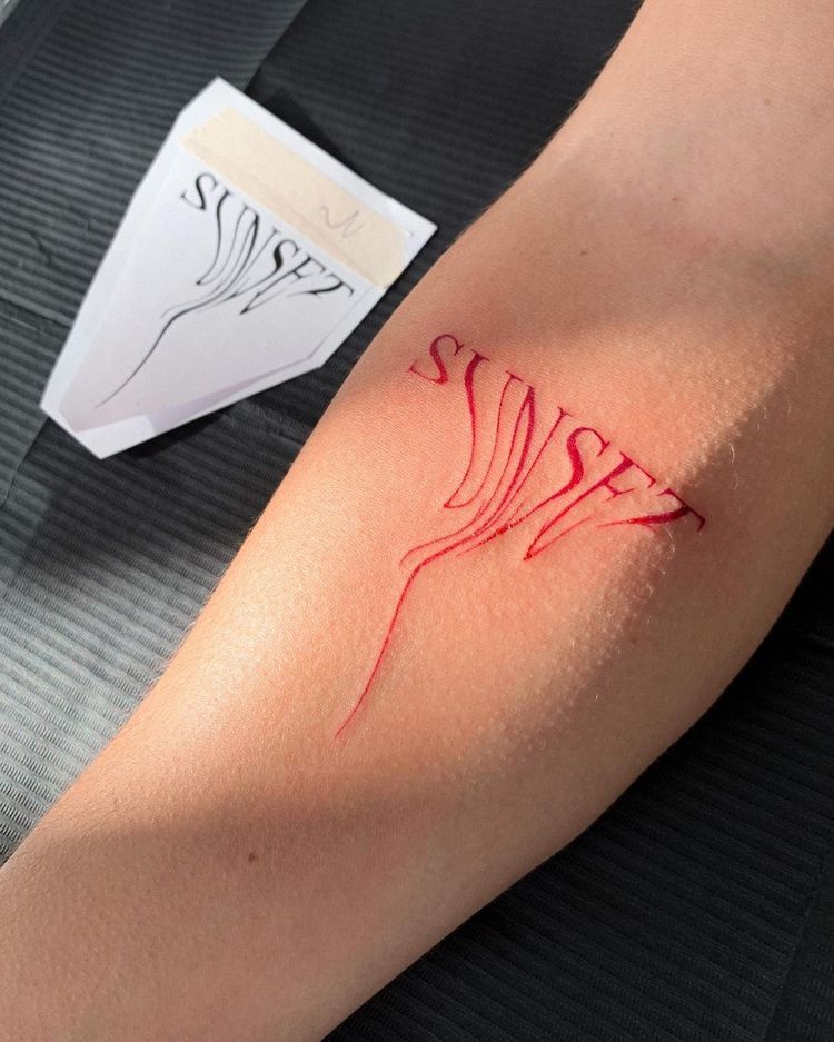 Sunset Tattoo 96