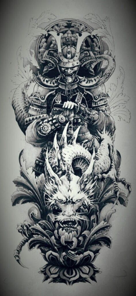 Warrior Tattoo 166