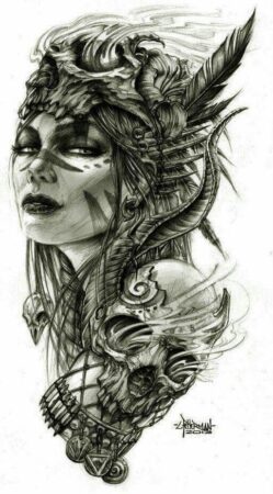 300+ Powerful Warrior Tattoo Designs (2023) - TattoosBoyGirl