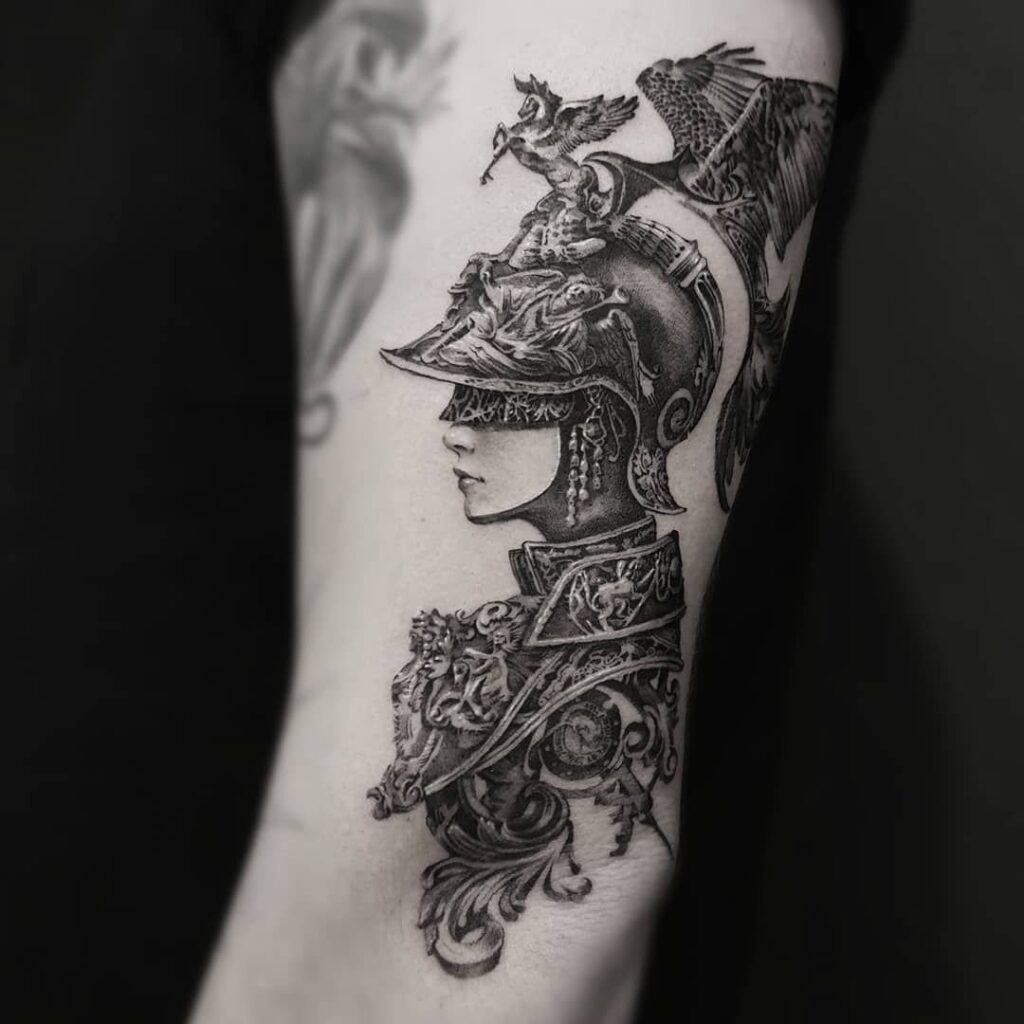 Warrior Tattoo 217