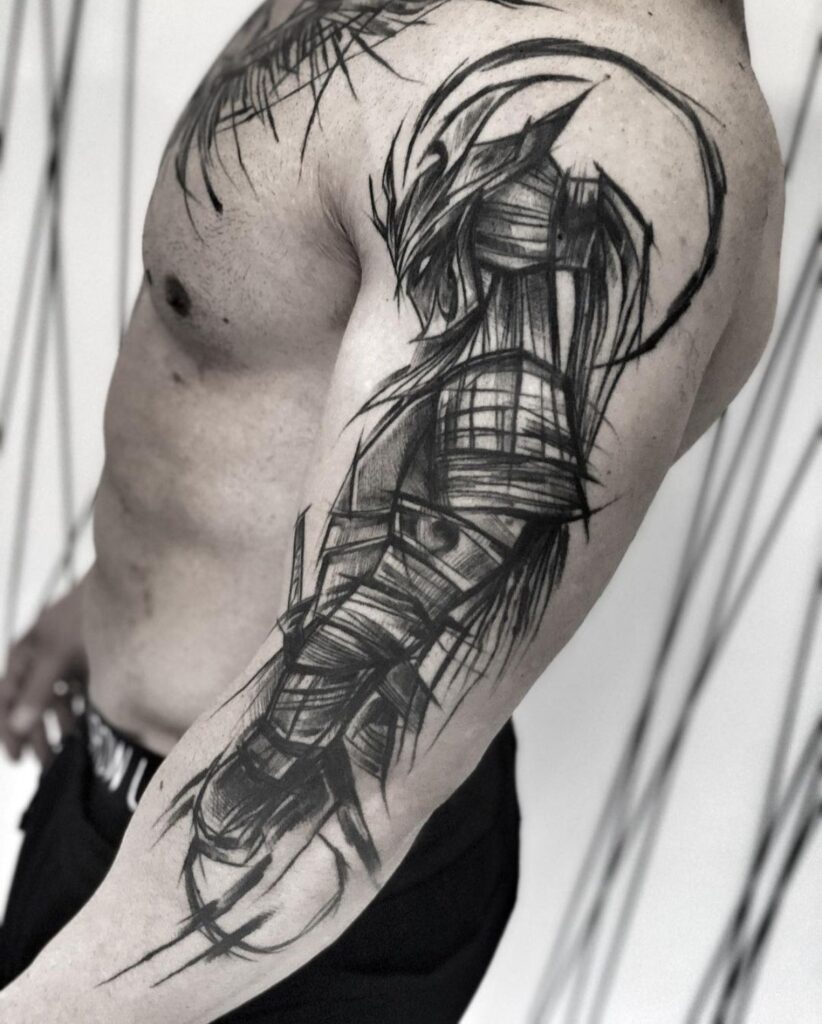 Warrior Tattoo 243