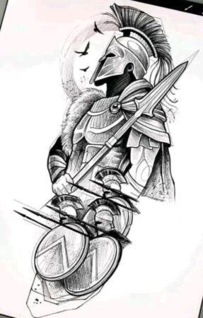 300+ Powerful Warrior Tattoo Designs (2023) - TattoosBoyGirl