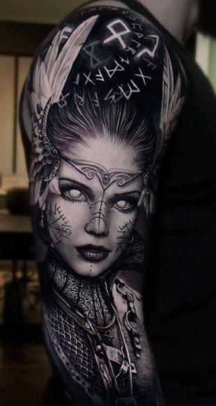 300+ Powerful Warrior Tattoo Designs (2023) 1766 Warrior Tattoo 335