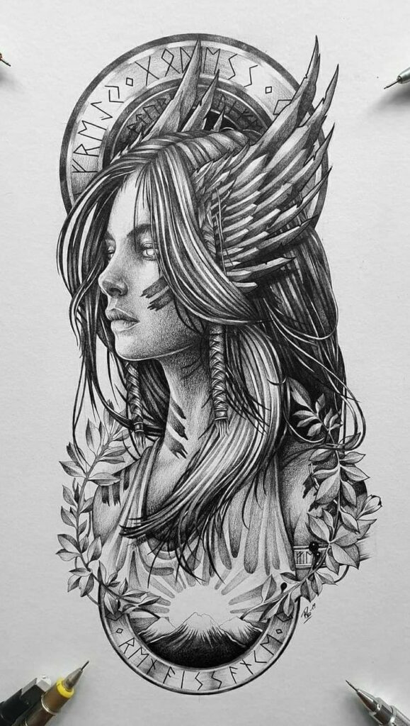 300+ Powerful Warrior Tattoo Designs (2023) 1492 Warrior Tattoo 61