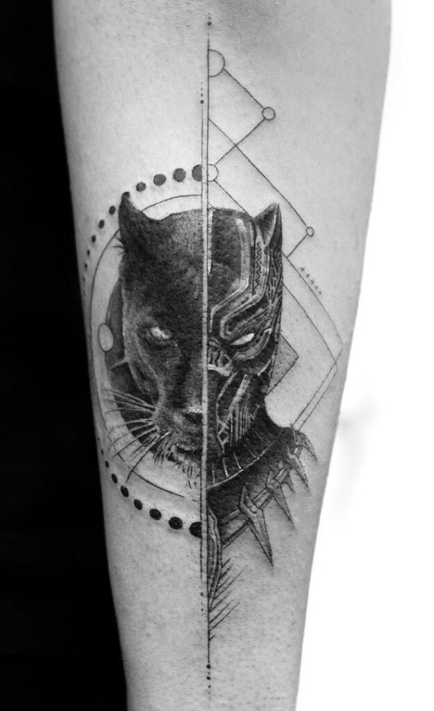 Black Panther Tattoos 120