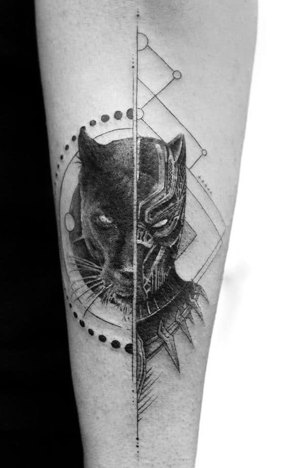 Black Panther Tattoos 28