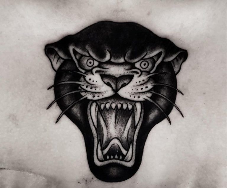 Black Panther Tattoos 91