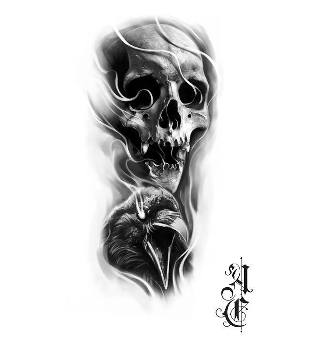 Toplist+ Pretty Black and Grey Tattoo Designs (2023) 975 Black And Grey Tattoo 13