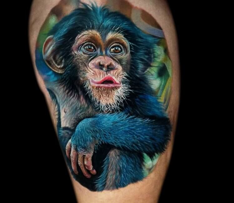 Monkey Tattoo 105