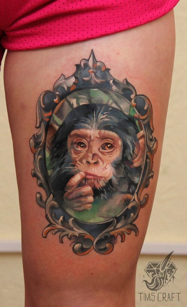 Monkey Tattoo 110