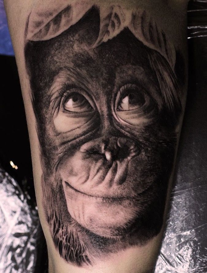 Monkey Tattoo 113