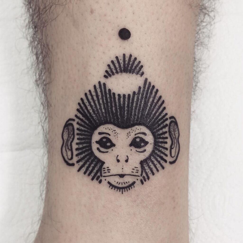 Monkey Tattoo 12
