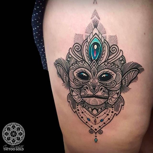 Monkey Tattoo 125