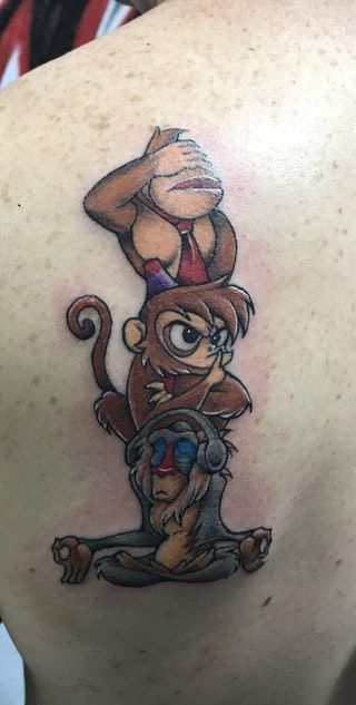 Monkey Tattoo 126