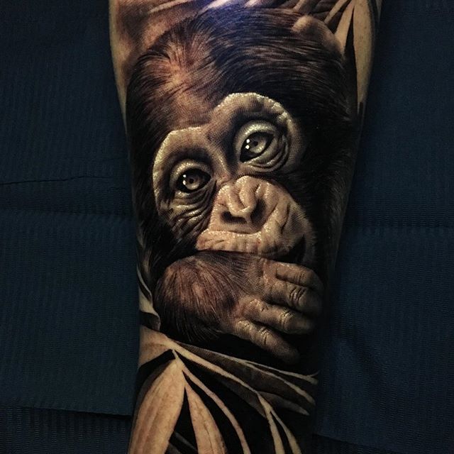 Monkey Tattoo 129