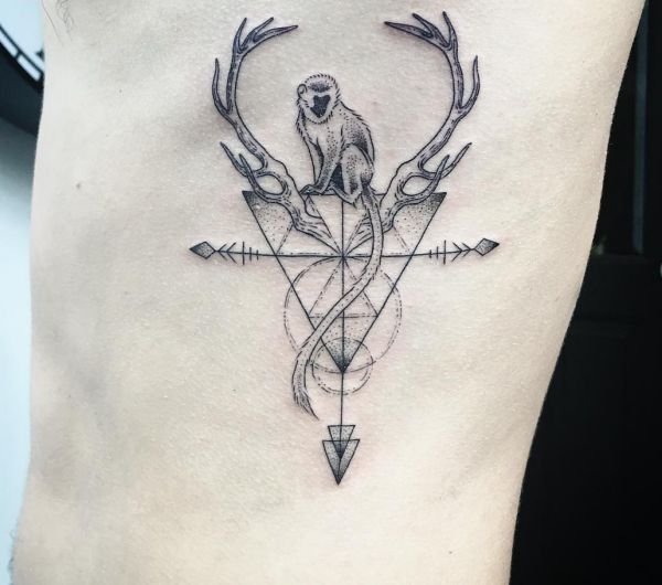 Toplist+ Amazing Monkey Tattoo Designs (2023) 1100 Monkey Tattoo 133