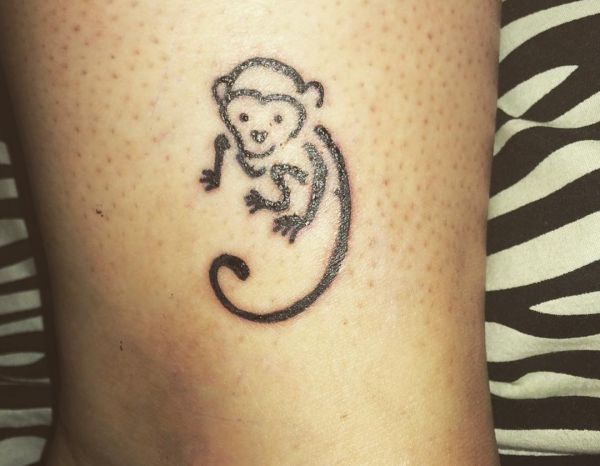 Monkey Tattoo 136