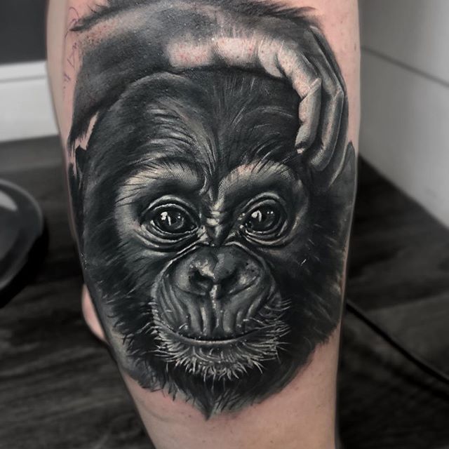 Monkey Tattoo 140