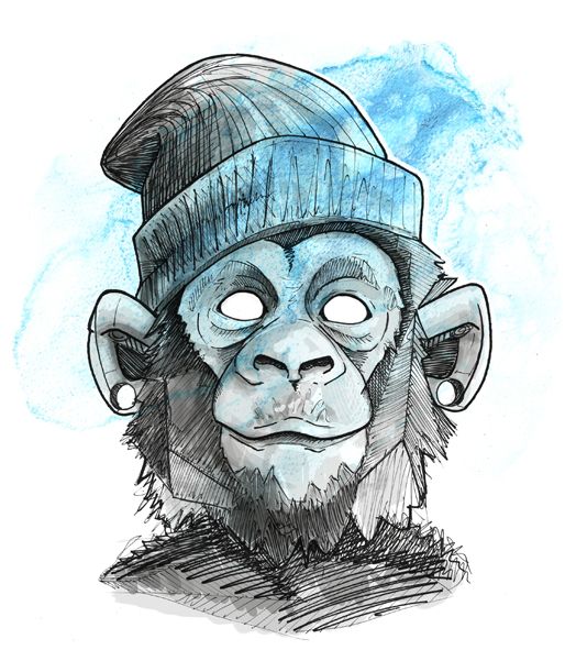 Toplist+ Amazing Monkey Tattoo Designs (2023) 1108 Monkey Tattoo 141