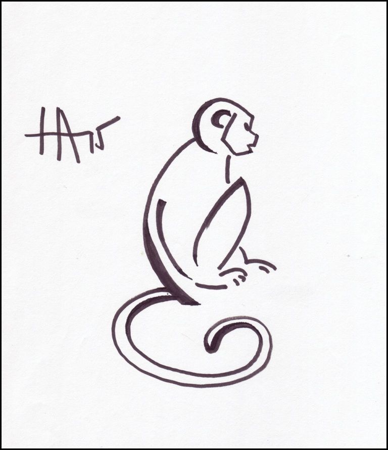 Monkey Tattoo 143