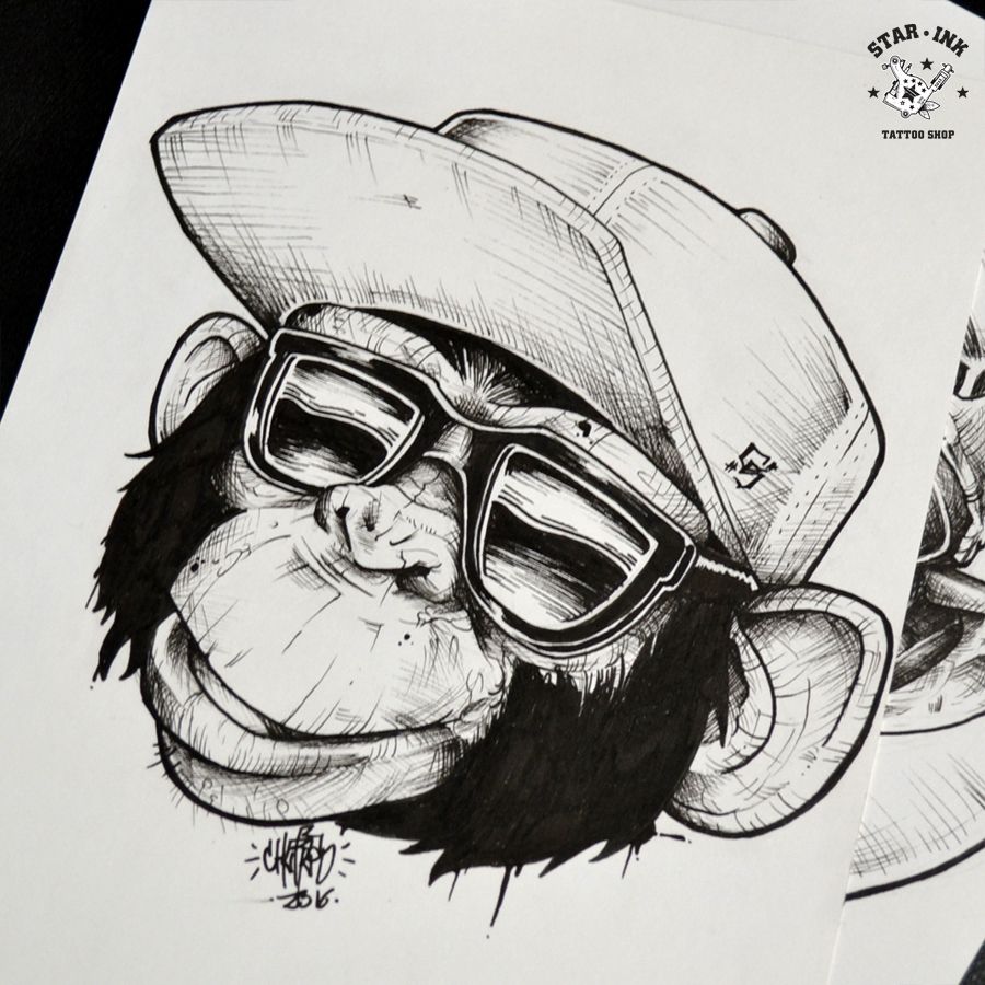Monkey Tattoo 145
