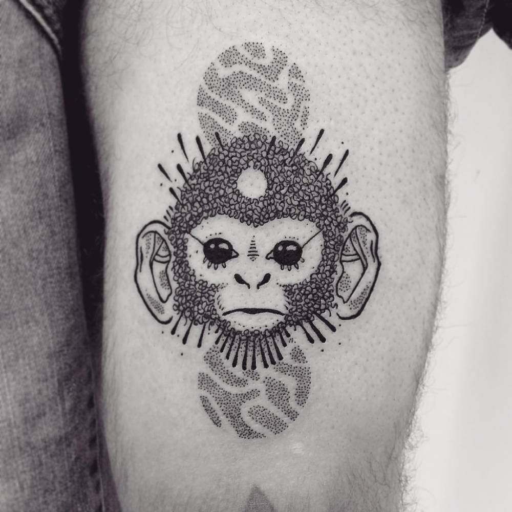 Monkey Tattoo 15