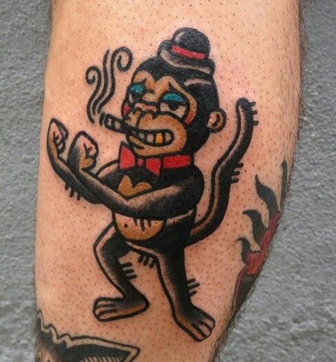 Monkey Tattoo 155