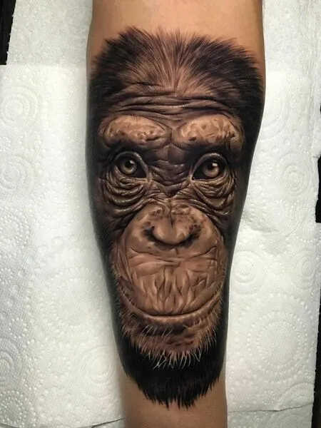 Monkey Tattoo 16