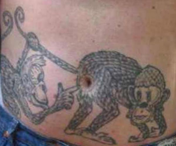 Monkey Tattoo 160