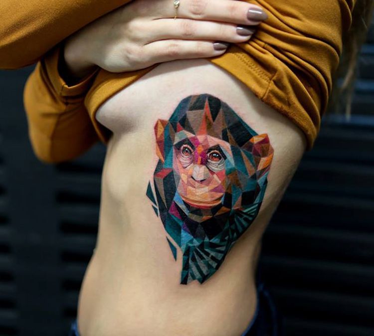 Monkey Tattoo 163