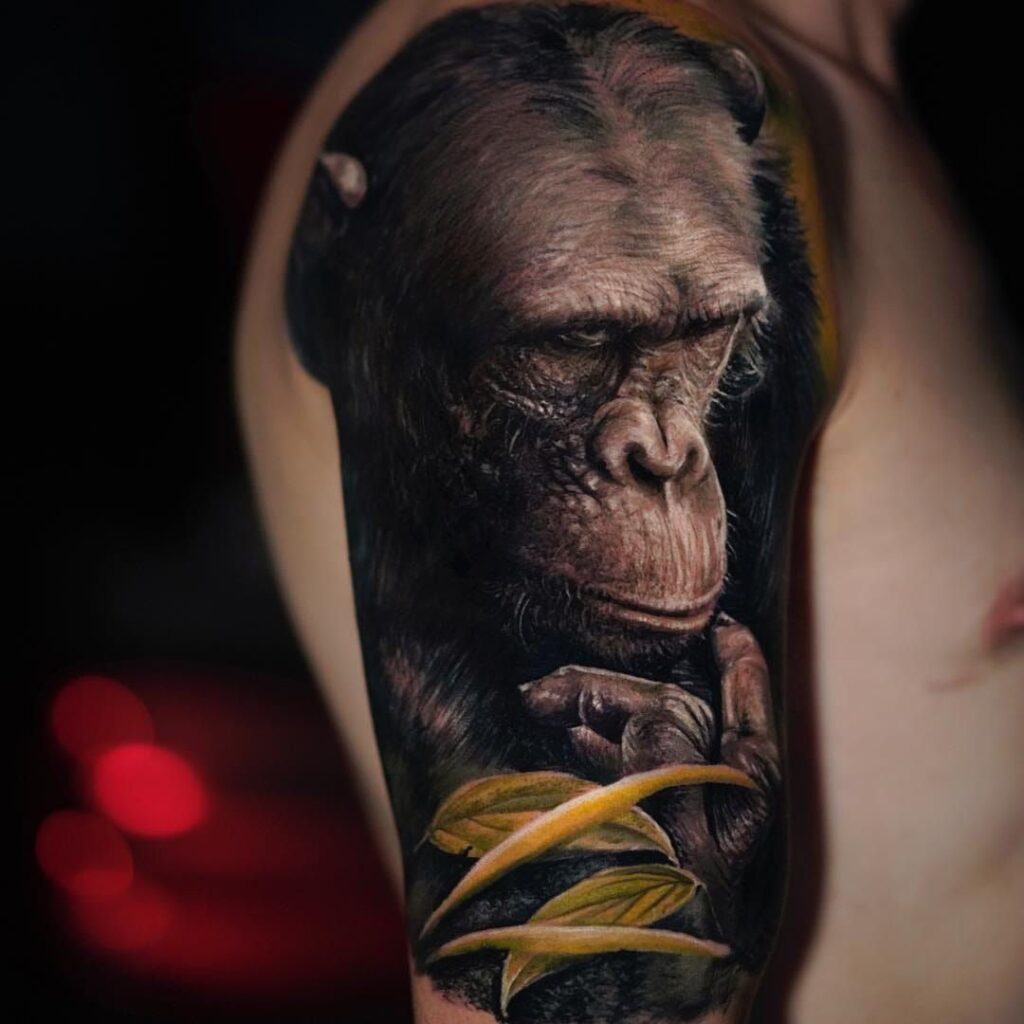 Toplist+ Amazing Monkey Tattoo Designs (2023) 1139 Monkey Tattoo 172