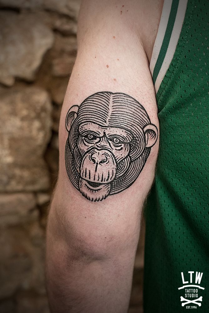 Monkey Tattoo 19