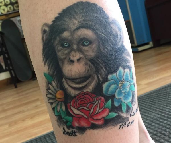 Monkey Tattoo 192