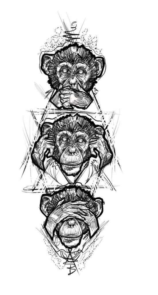 Monkey Tattoo 193