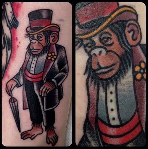 Monkey Tattoo 197