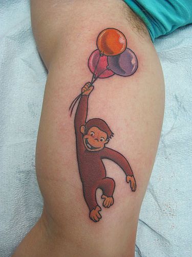 Monkey Tattoo 199