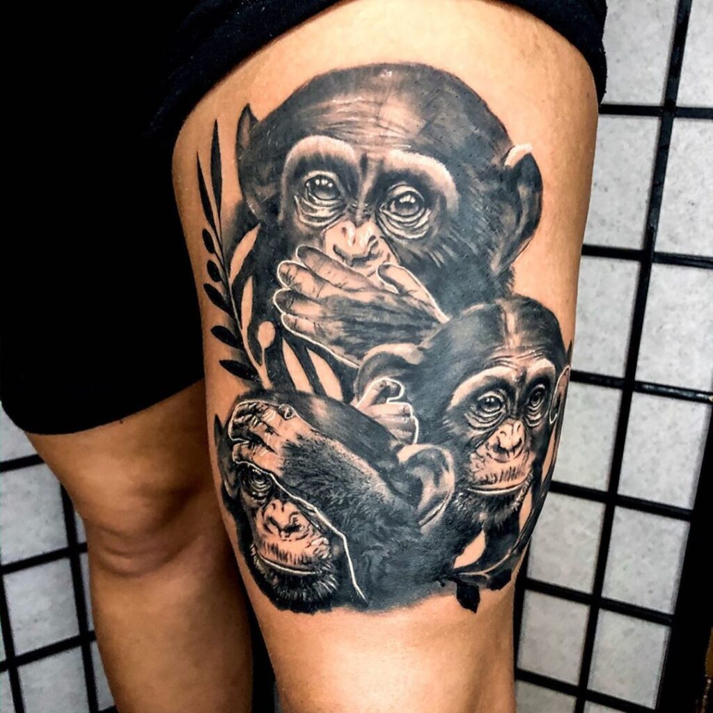 Monkey Tattoo 26