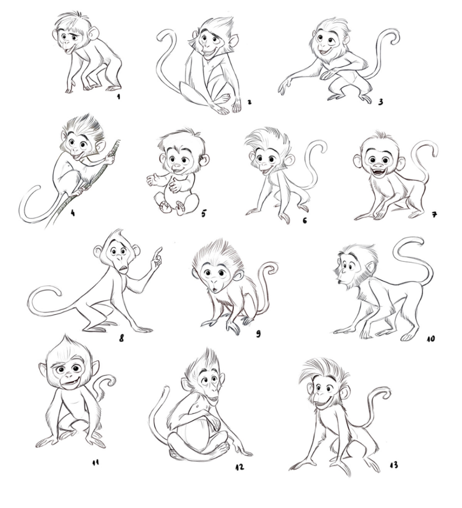 Monkey Tattoo 3