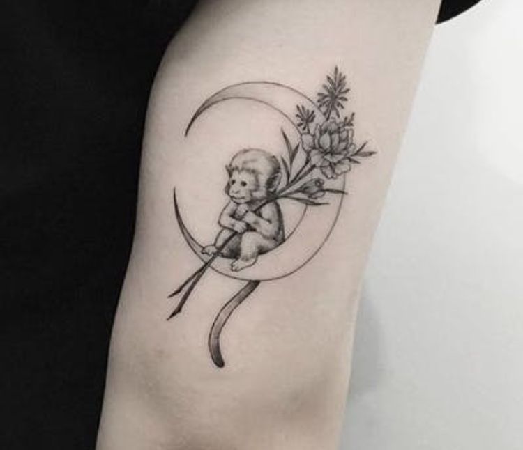 Toplist+ Amazing Monkey Tattoo Designs (2023) 950 Monkey Tattoo 3