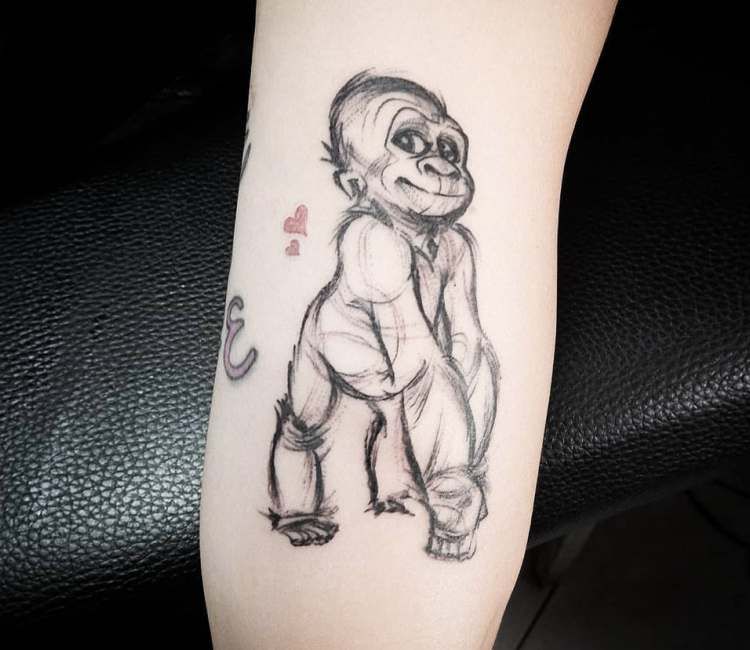 Monkey Tattoo 38