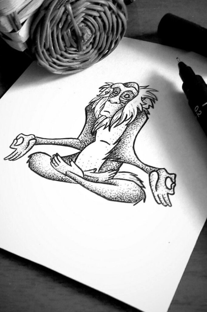 Monkey Tattoo 53