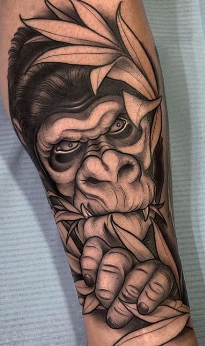 Monkey Tattoo 67