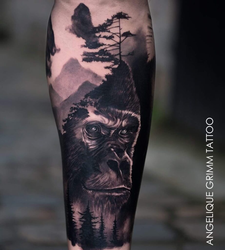 Monkey Tattoo 70
