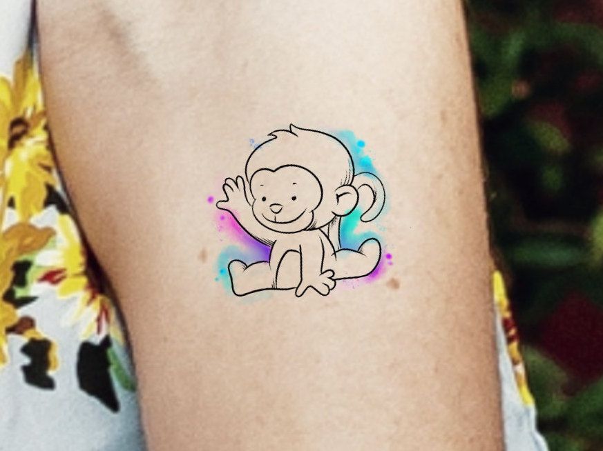 Monkey Tattoo 75