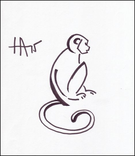 Monkey Tattoo 78