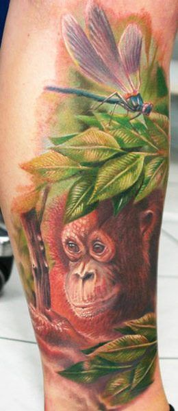 Monkey Tattoo 81